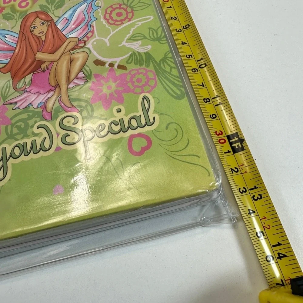 VTG Fairy Stationery Set FUN Pack Journals Pens Stickers Keychains Gift JUMBO